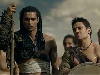 Spartacus - all downcast scenes - Gods of Be imparted to murder Arena
